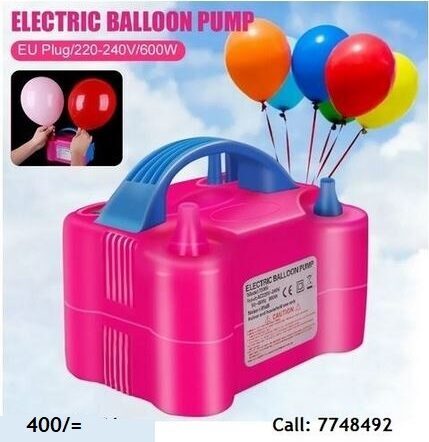 Electric Balloon Pump 600W Dual Nozzle Electric Balloon Blower / 7748492