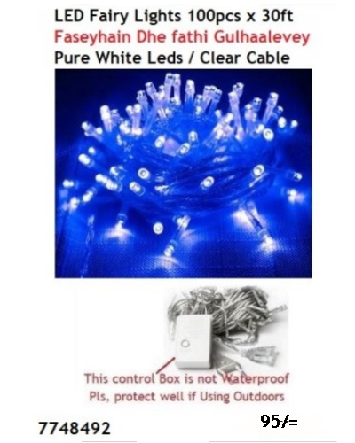 LED Fairy Lights 100pcs 30ft Long Bokifathi dj, Party, Wedding BLUE / 7748492