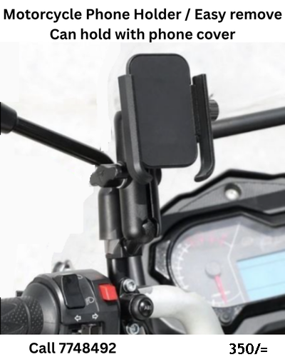 Motorcycle Phone Holder / Easy remove / Can hold with phone cover 7748492